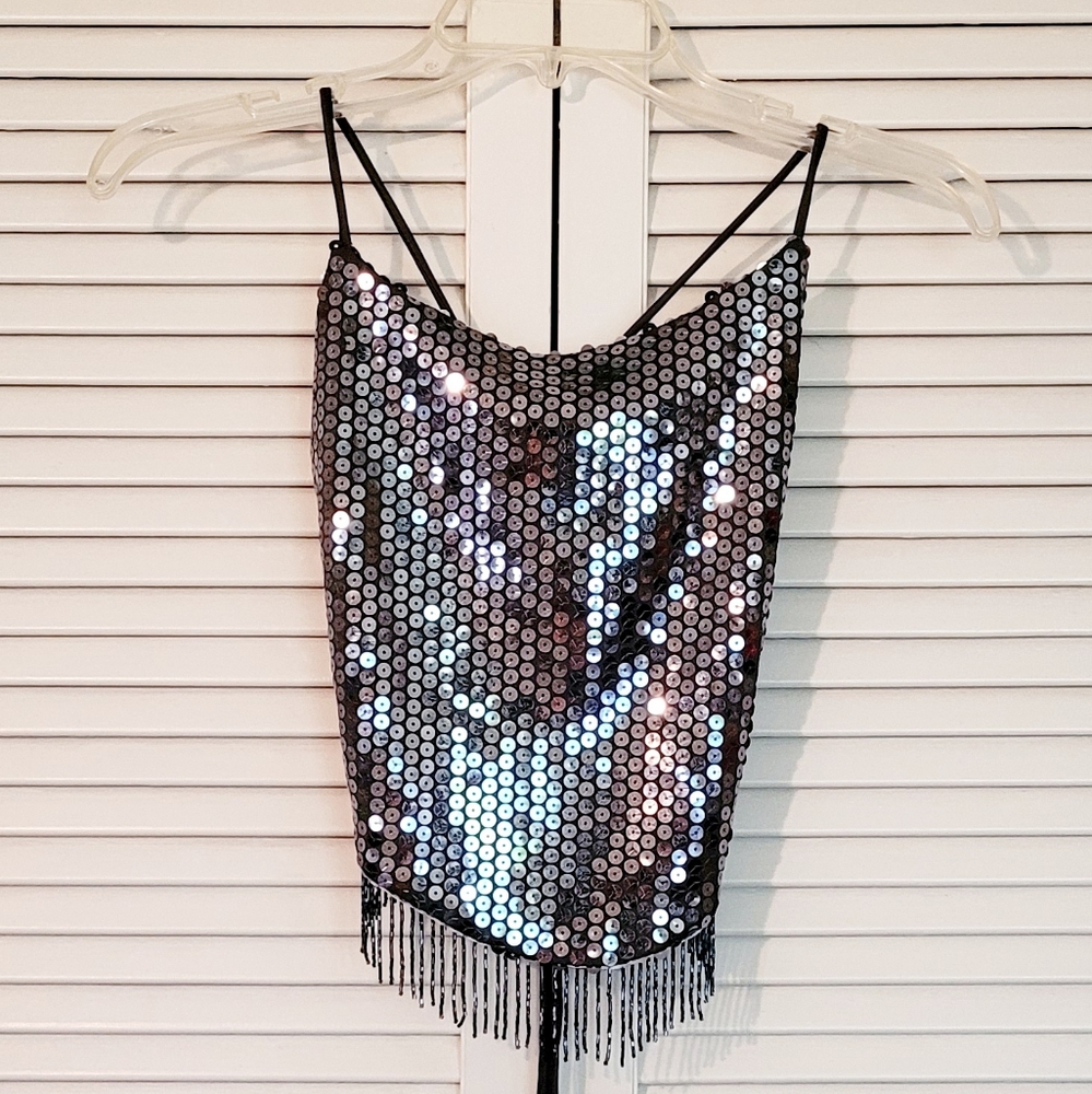 NWOT Guess Sequined top